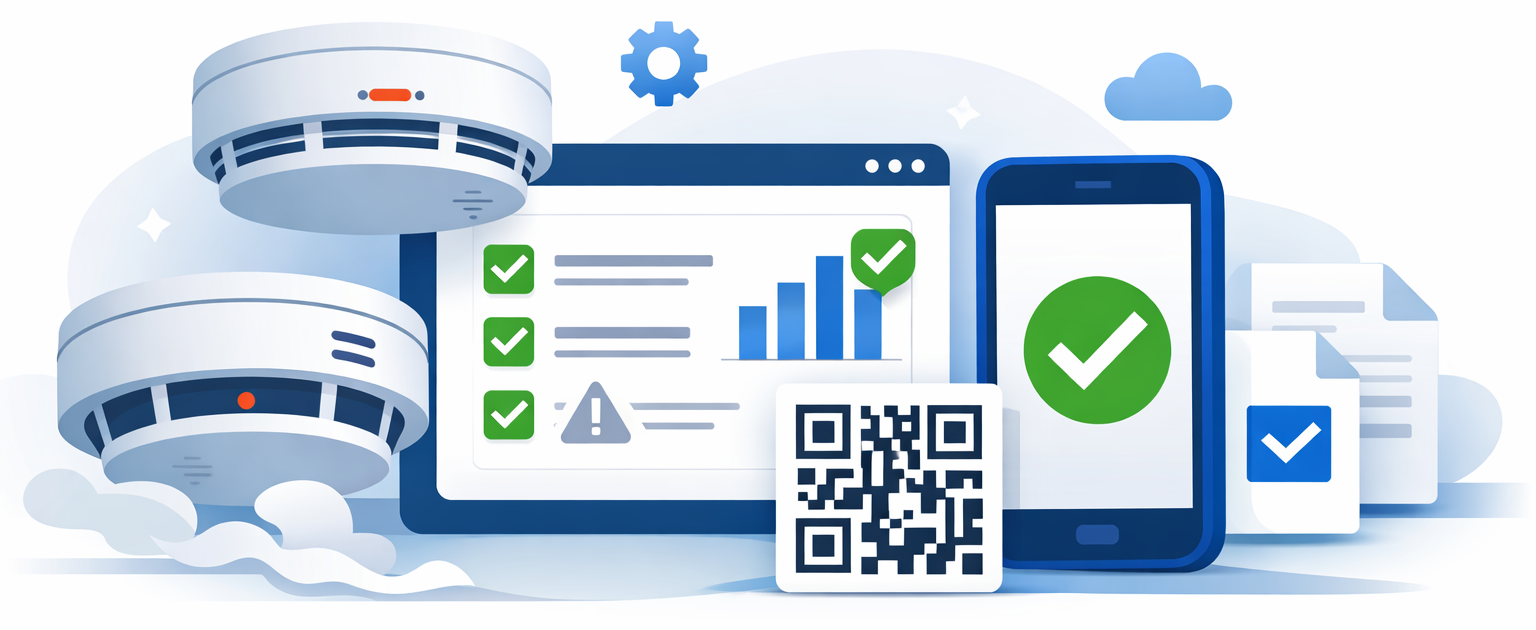 Rauchwarnmelder Illustration